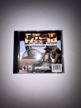 F/A-18 Operation Iraqi Freedom PC CD-ROM Game